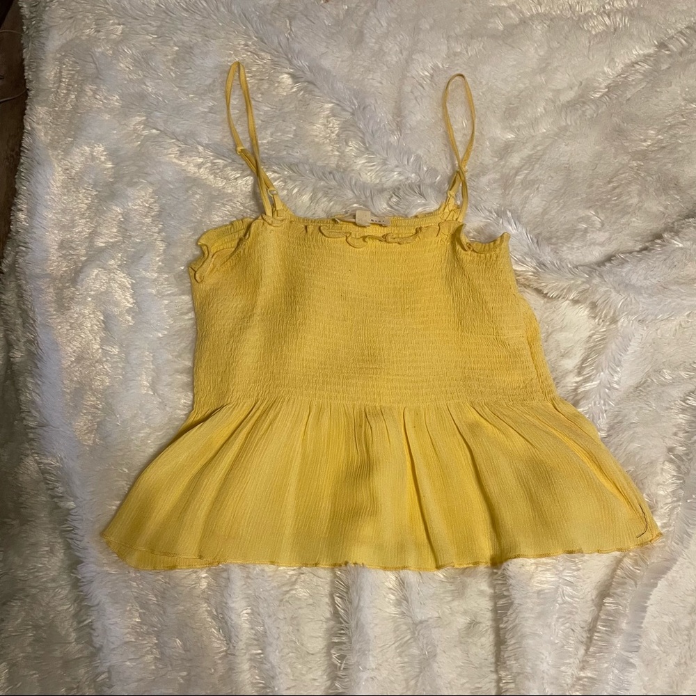 Pacsun summer peplum tank